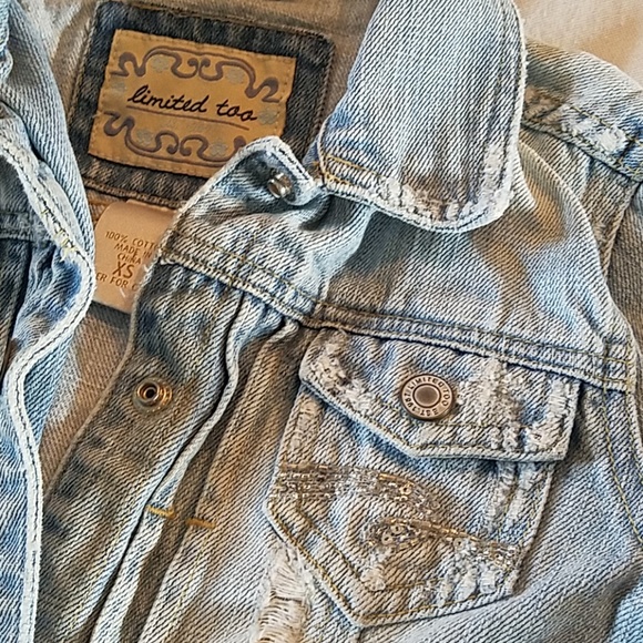 Limited Too Jean Jacket - Picture 2 of 3